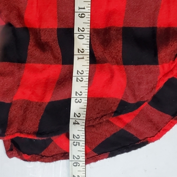 LUCKY BRAND classic flannel button down L - Picture 5 of 5